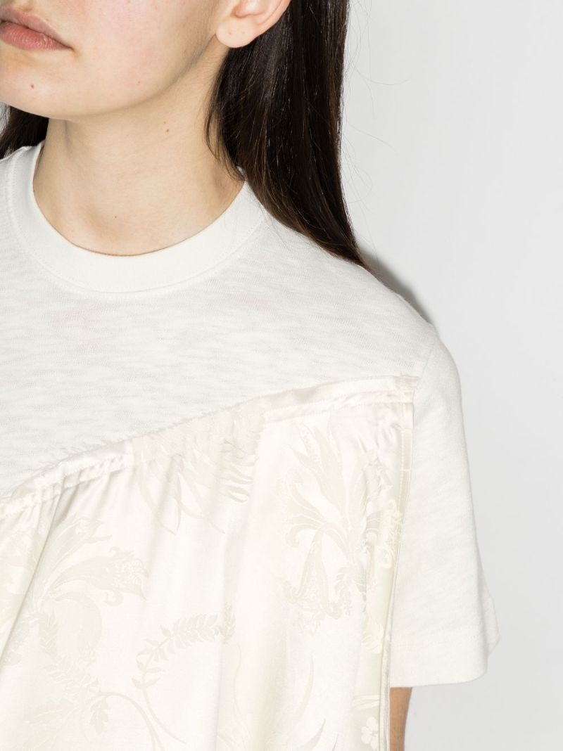 Asymmetric Flared T-shirt