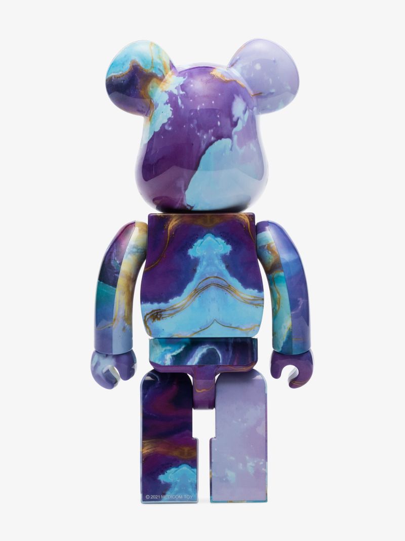 Blue Marbled Bearbrick