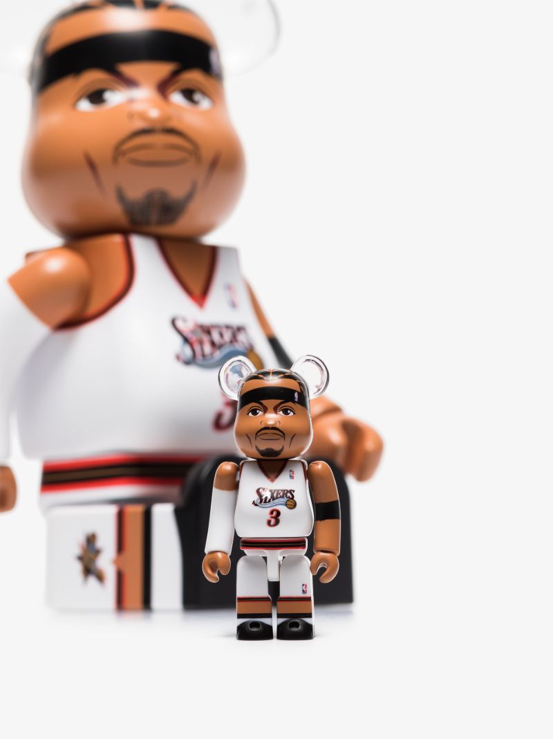 Brown Be@rbrick Allen Iverson Figure Set