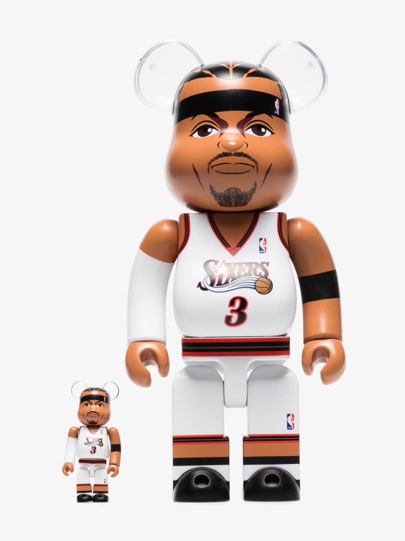 Brown Be@rbrick Allen Iverson Figure Set