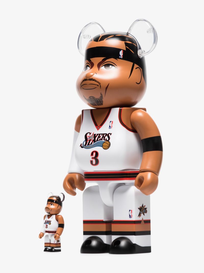Brown Be@rbrick Allen Iverson Figure Set