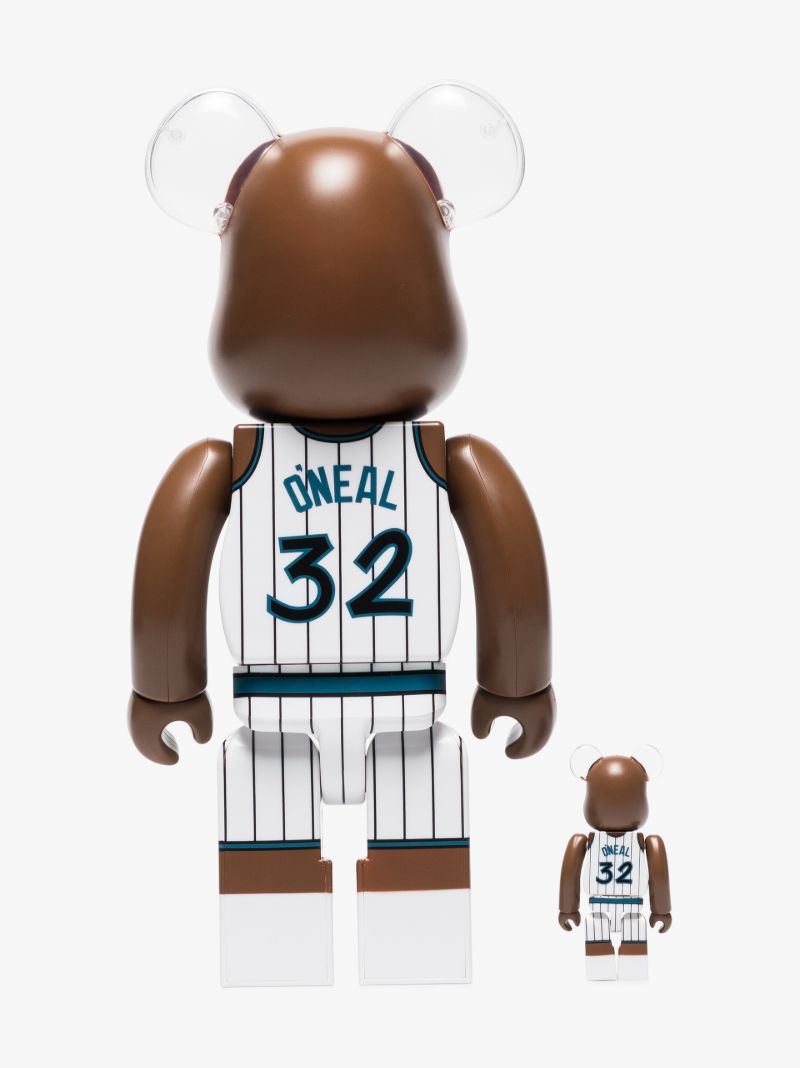 Brown Be@rbrick Shaquille O'neal Toy Set