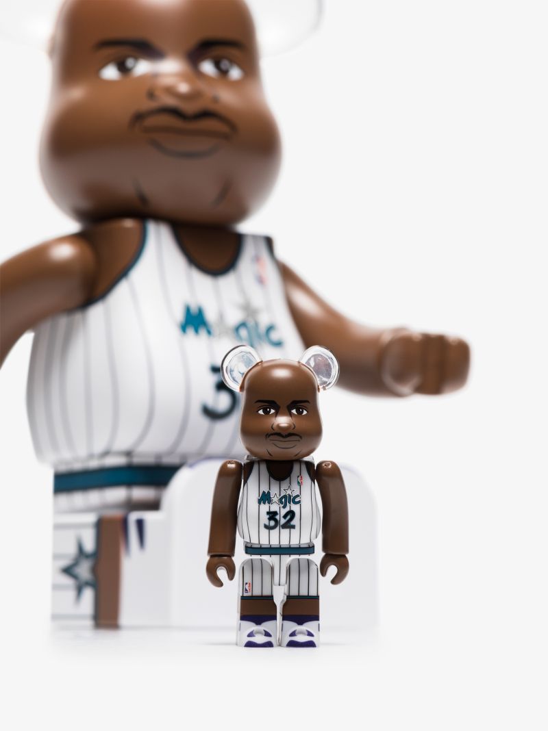 Brown Be@rbrick Shaquille O'neal Toy Set