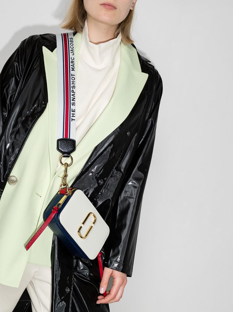 Multicoloured the Snapshot Leather Cross Body Bag