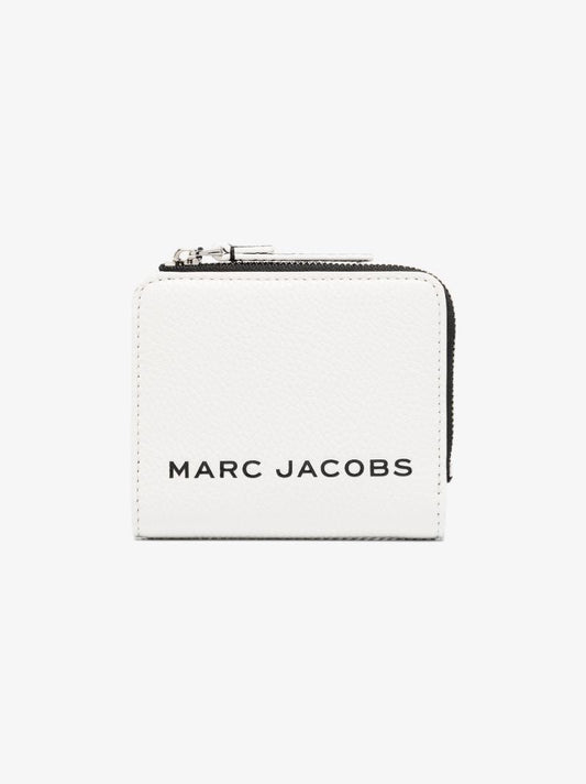 Compact Zip Mini Leather Wallet