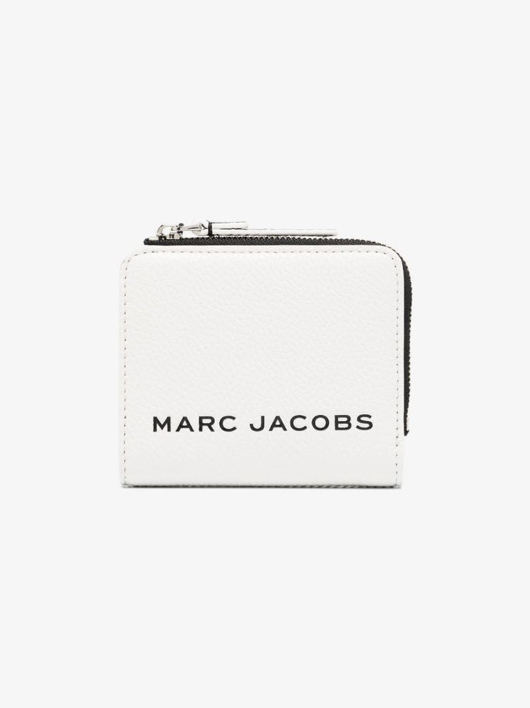 Compact Zip Mini Leather Wallet