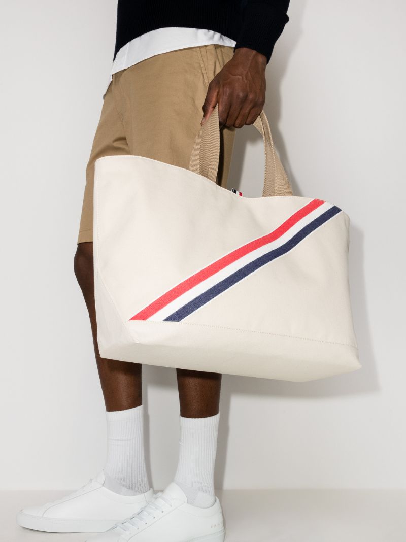 Neutral Large Canvas Tote Bag