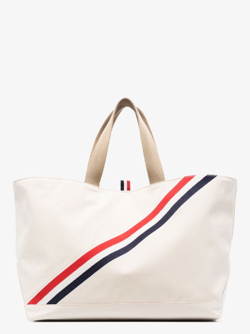 Neutral Large Canvas Tote Bag