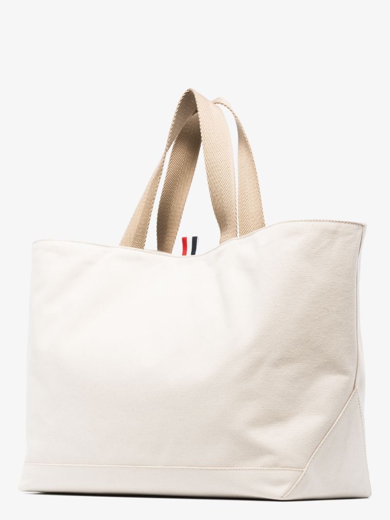 Neutral Large Canvas Tote Bag