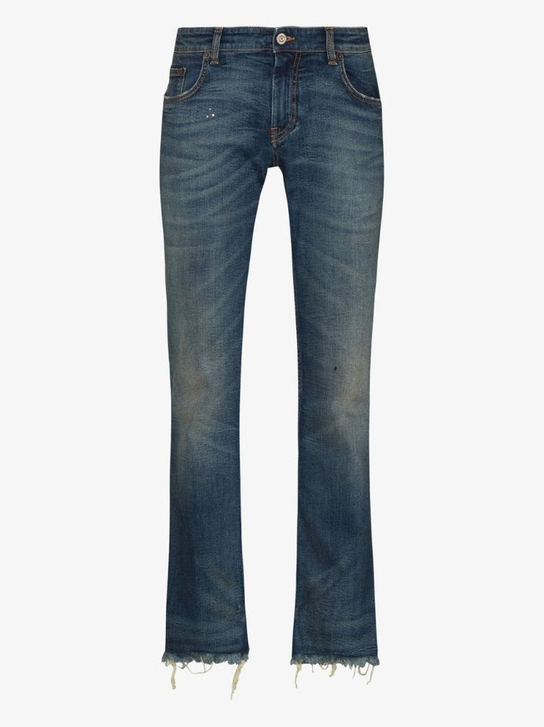 Low-rise Flared Jeans