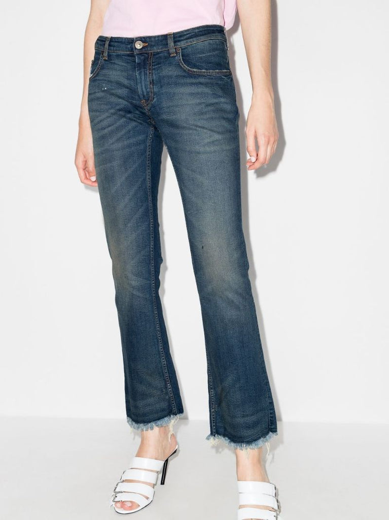 Low-rise Flared Jeans