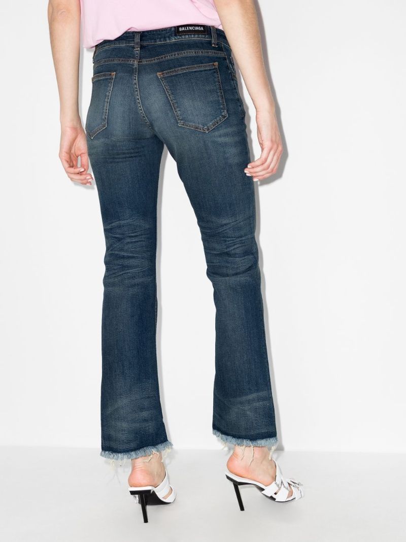 Low-rise Flared Jeans