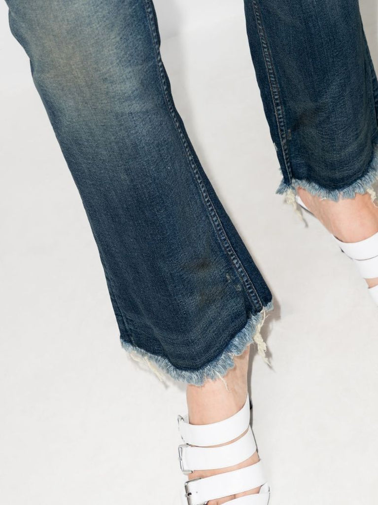 Low-rise Flared Jeans