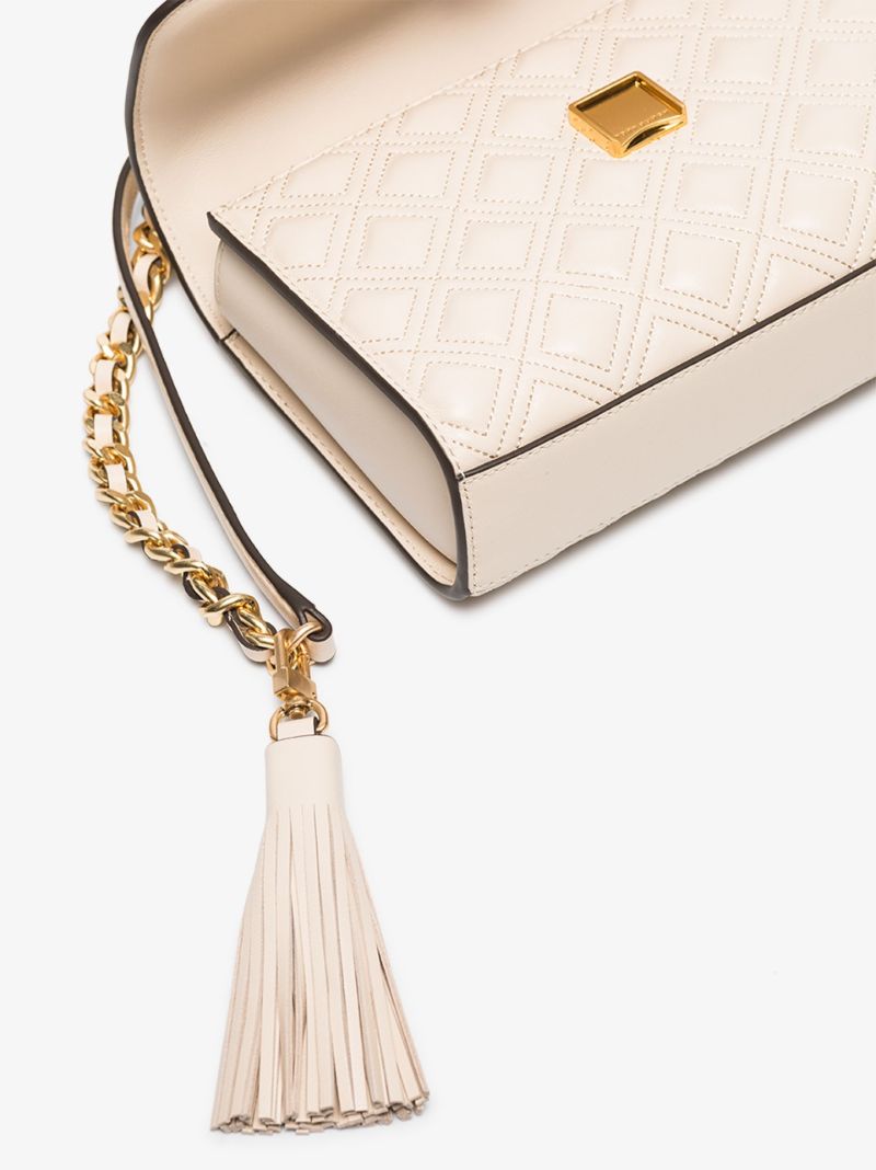 Neutral Fleming Small Leather Cross Body Bag