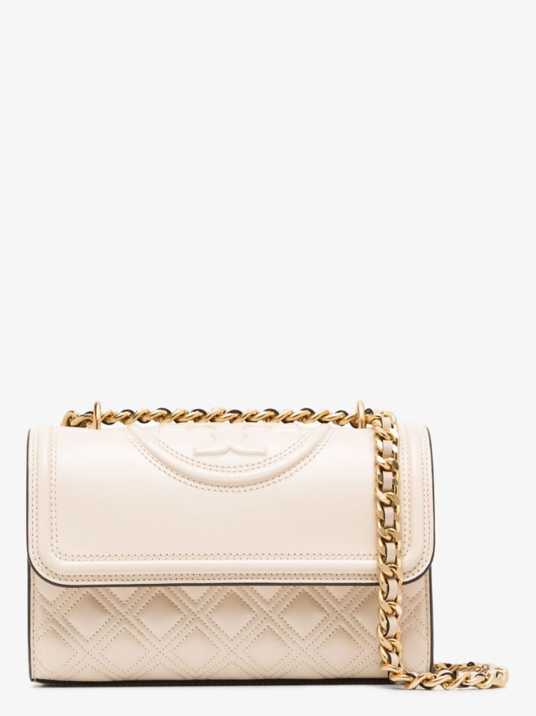 Neutral Fleming Small Leather Cross Body Bag