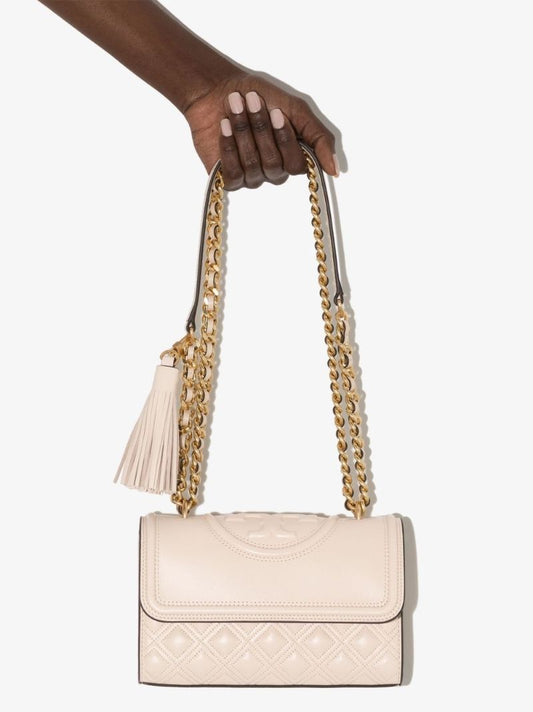 Neutral Fleming Small Leather Cross Body Bag