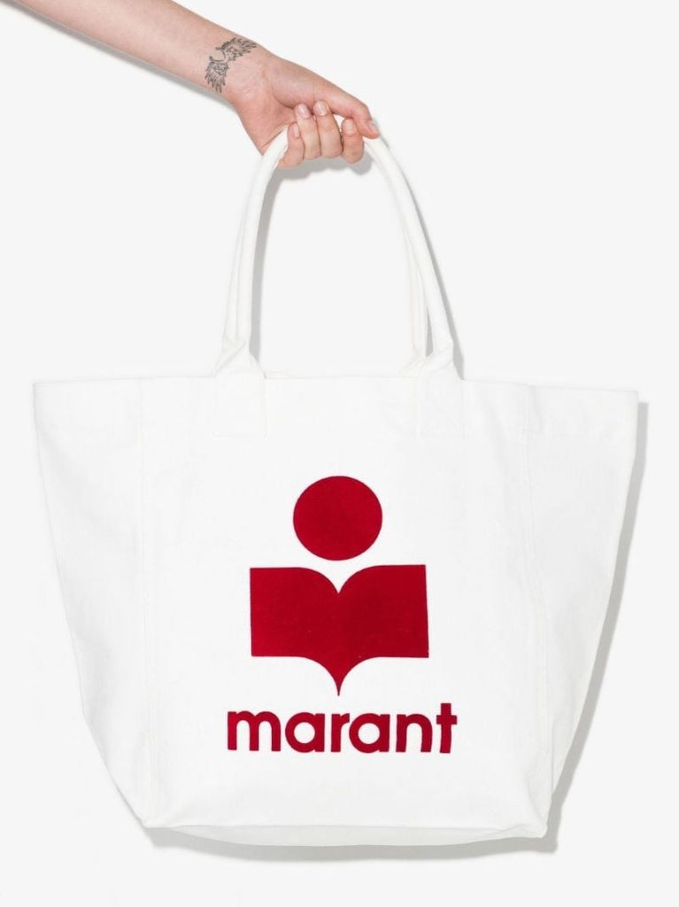 Neutral Yenky Logo Canvas Tote Bag