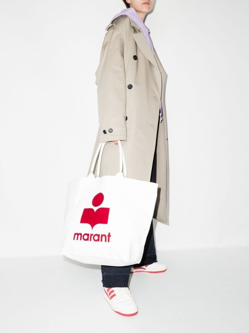 Neutral Yenky Logo Canvas Tote Bag