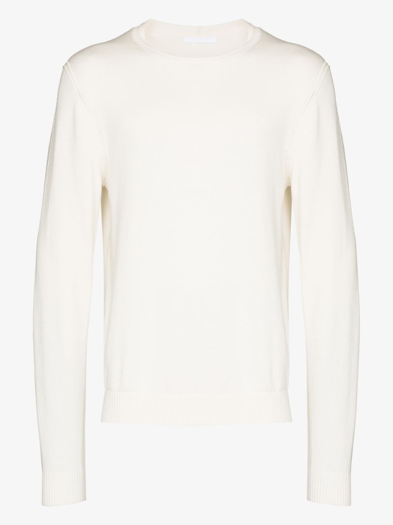 Embossed Logo Sweater