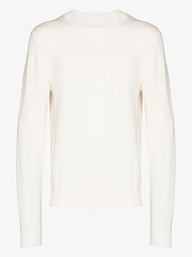 Embossed Logo Sweater