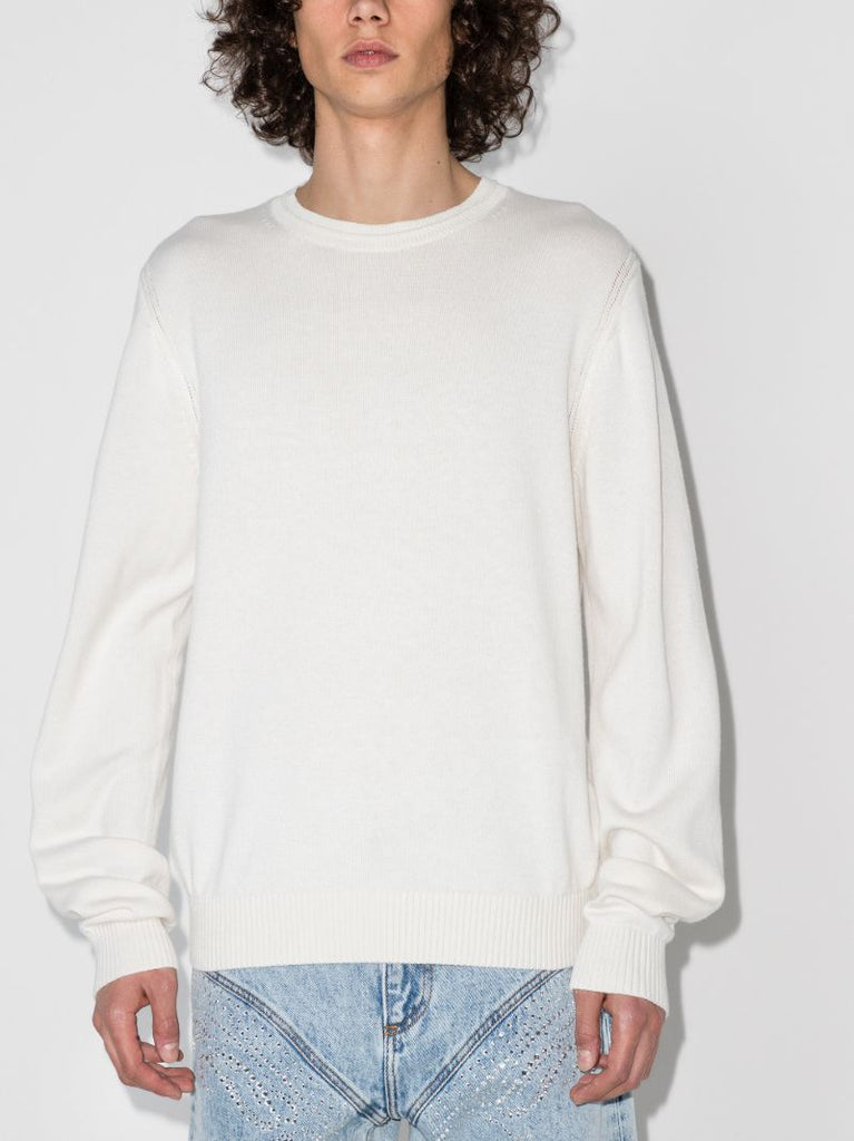 Embossed Logo Sweater