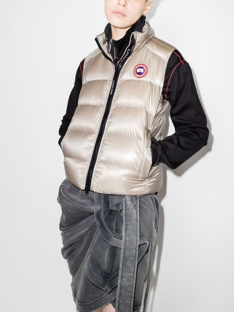 Neutral Cypress Quilted Gilet