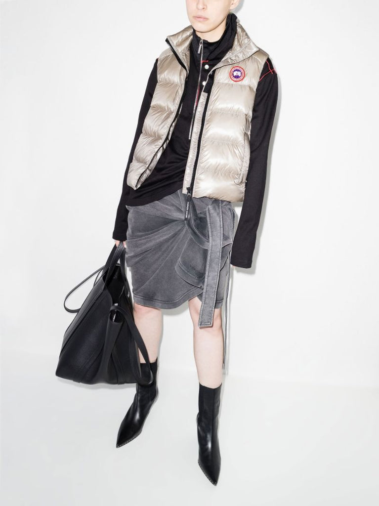 Neutral Cypress Quilted Gilet