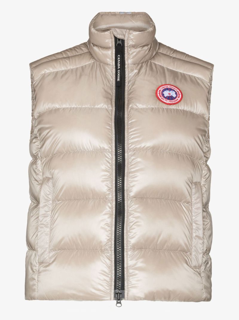 Neutral Cypress Quilted Gilet