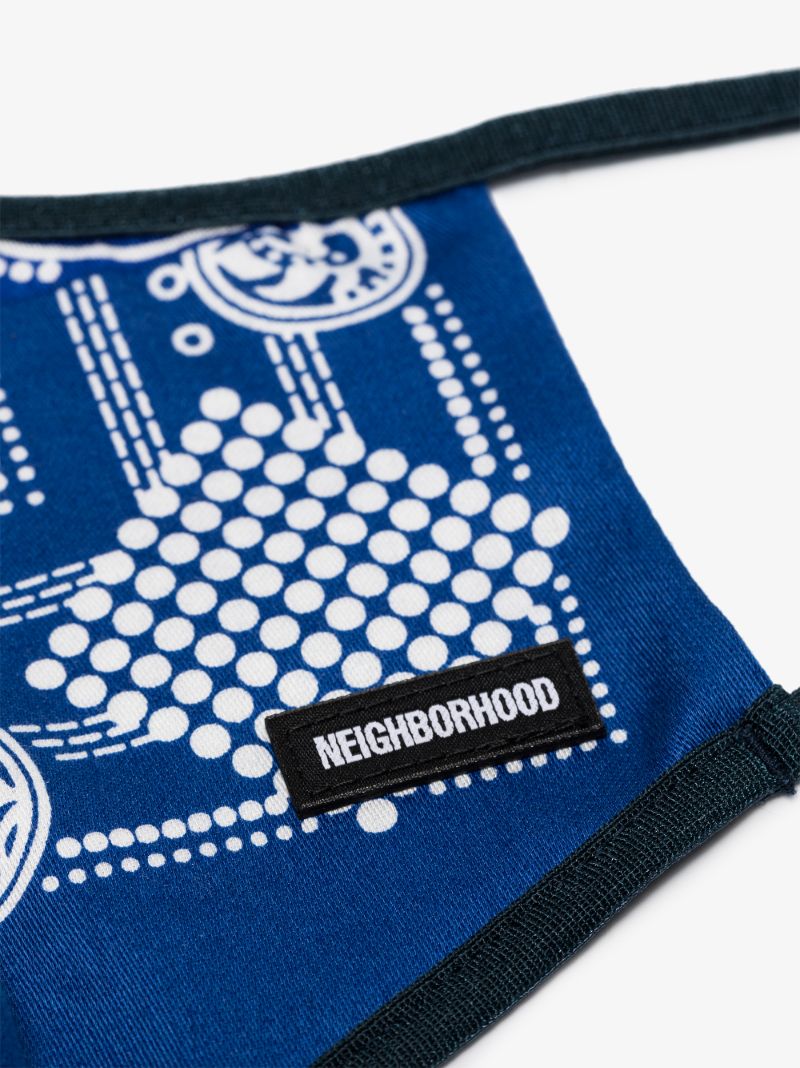 Blue Guardian B Cotton Face Mask