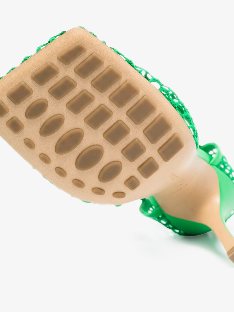 Green Stretch 90 Mesh Pumps