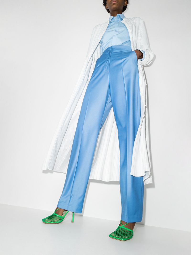 Green Stretch 90 Mesh Pumps