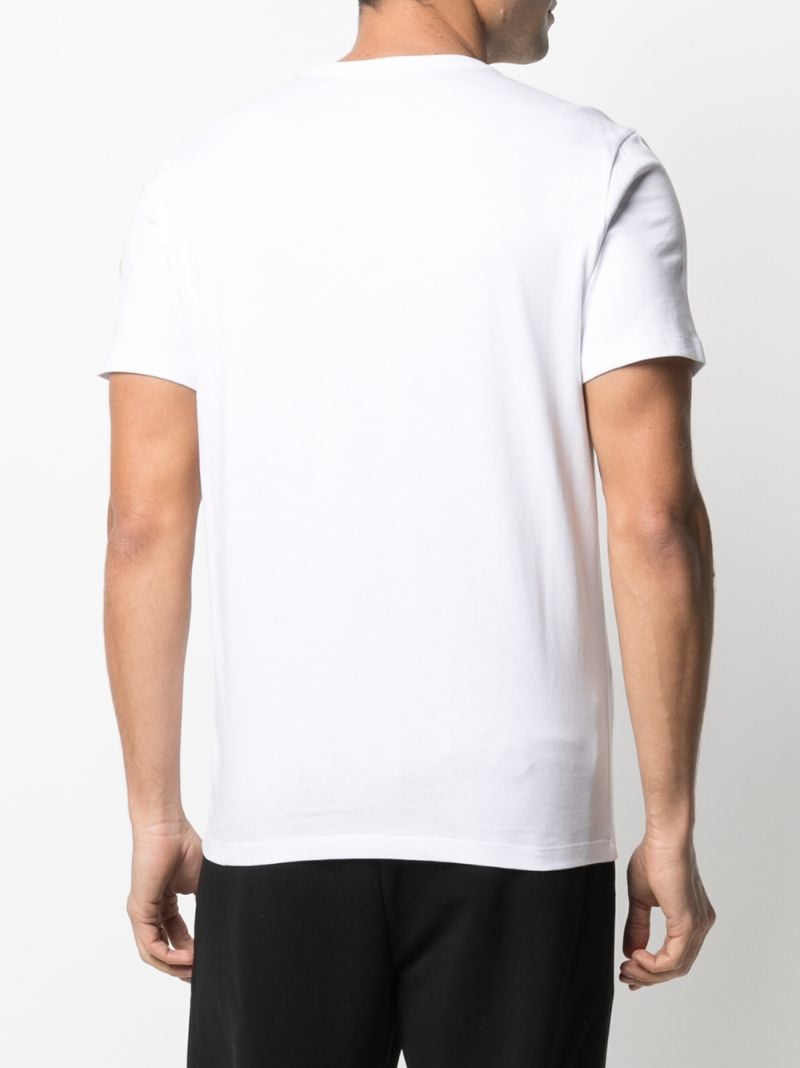 White Embossed Logo T-shirt