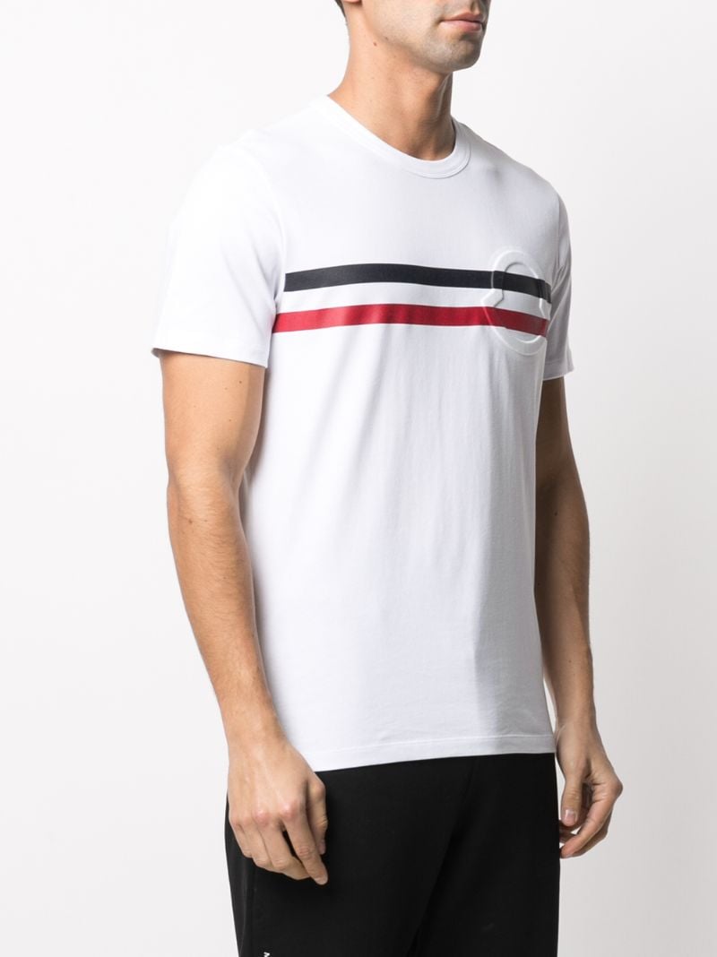 White Embossed Logo T-shirt
