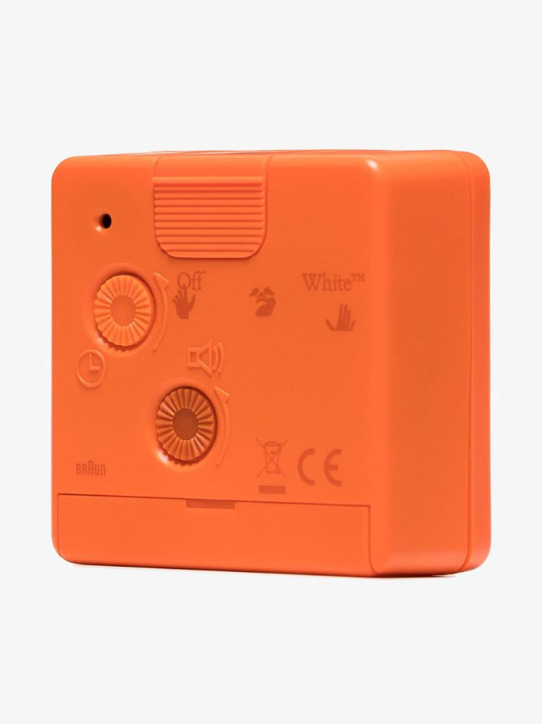 X Braun Orange Alarm Clock