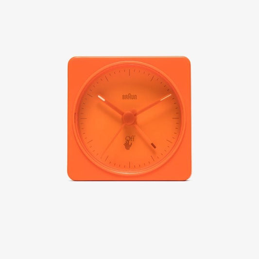 X Braun Orange Alarm Clock