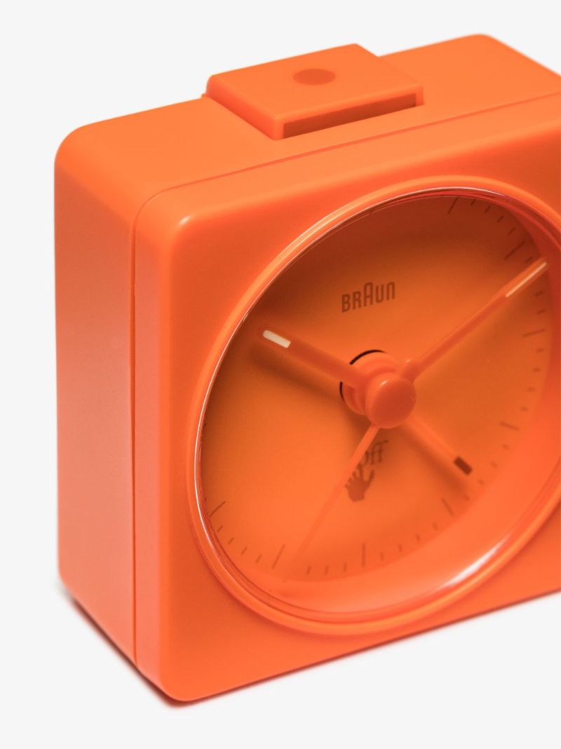X Braun Orange Alarm Clock