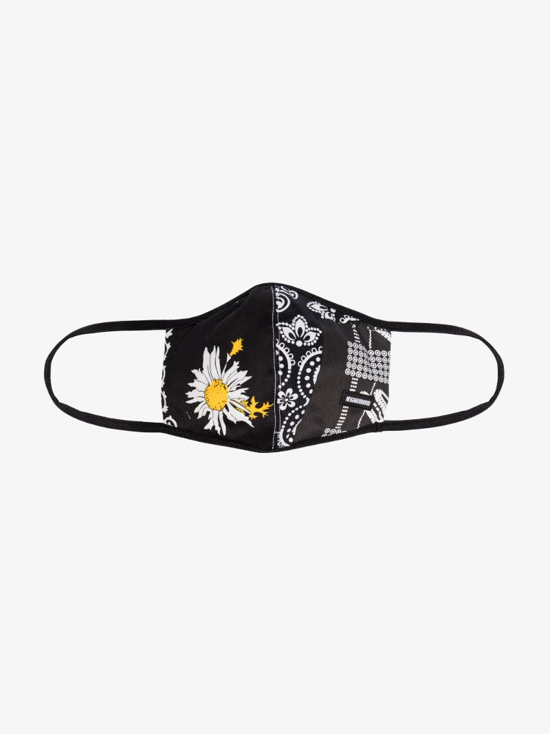 Black Guardian B Cotton Face Mask