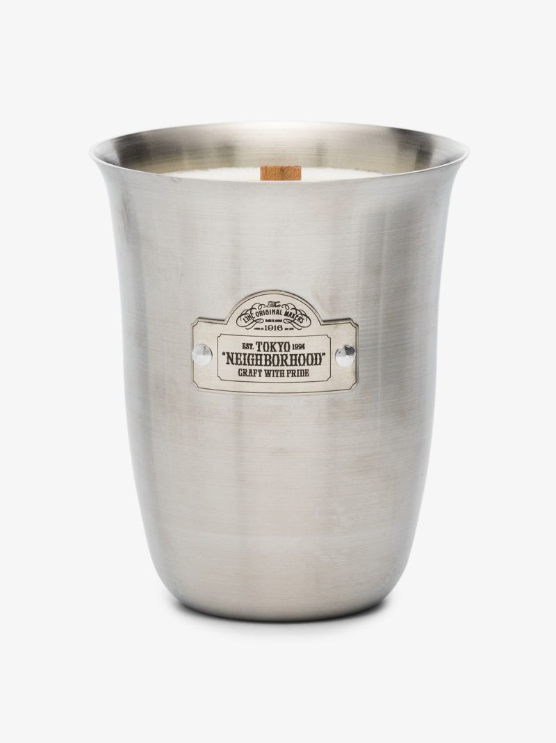 Grey 310 Stainless Steel Candle