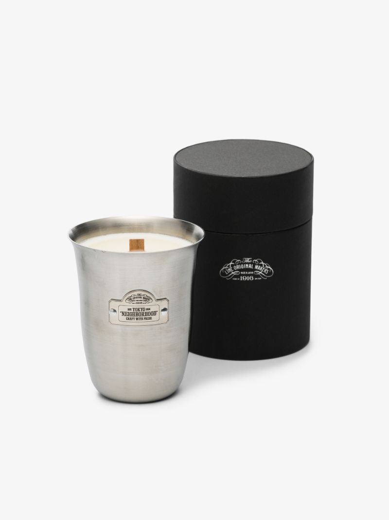 Grey 310 Stainless Steel Candle