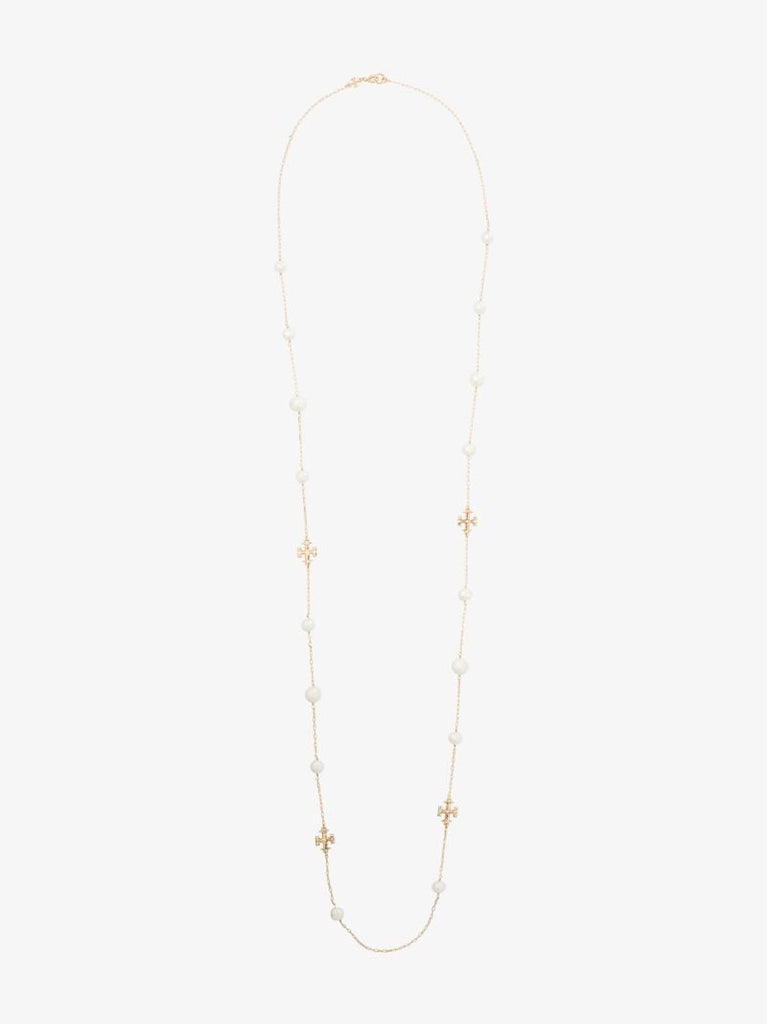 Gold Tone Kira Pearl Necklace