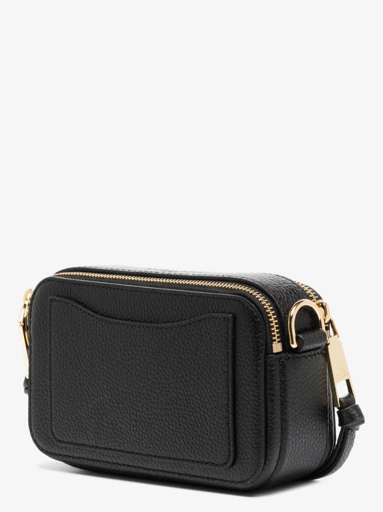 Black Snapshot Leather Mini Cross Body Bag