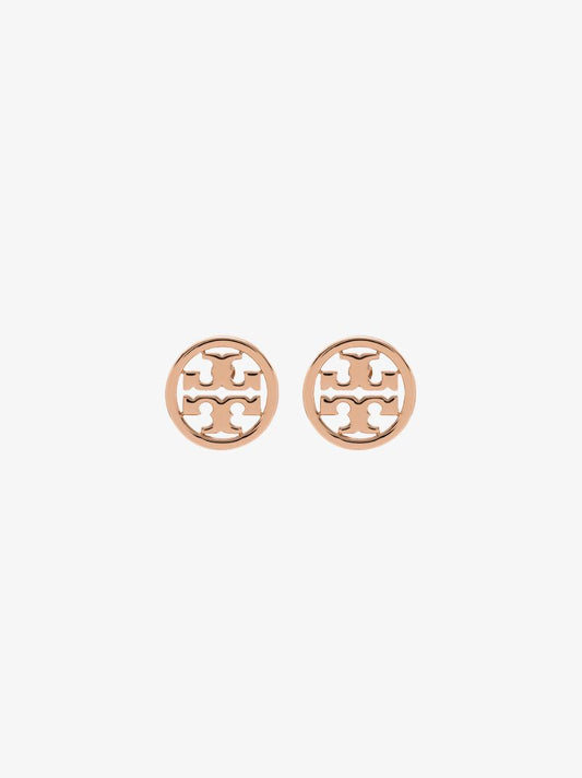 Rose Gold Tone Miller Stud Earrings