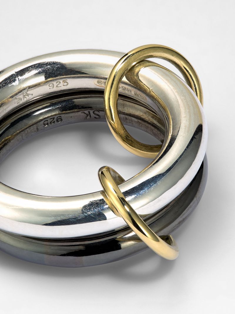 Sterling Silver Virgo Ring