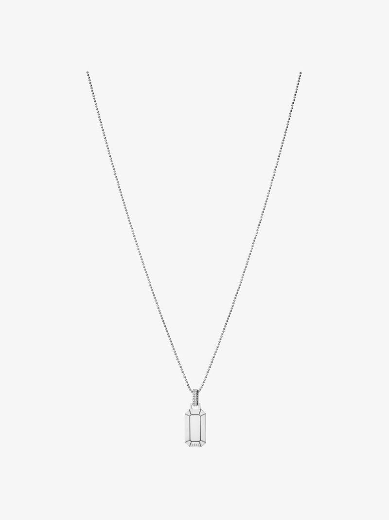 18k White Gold Small Tokyo Diamond Necklace