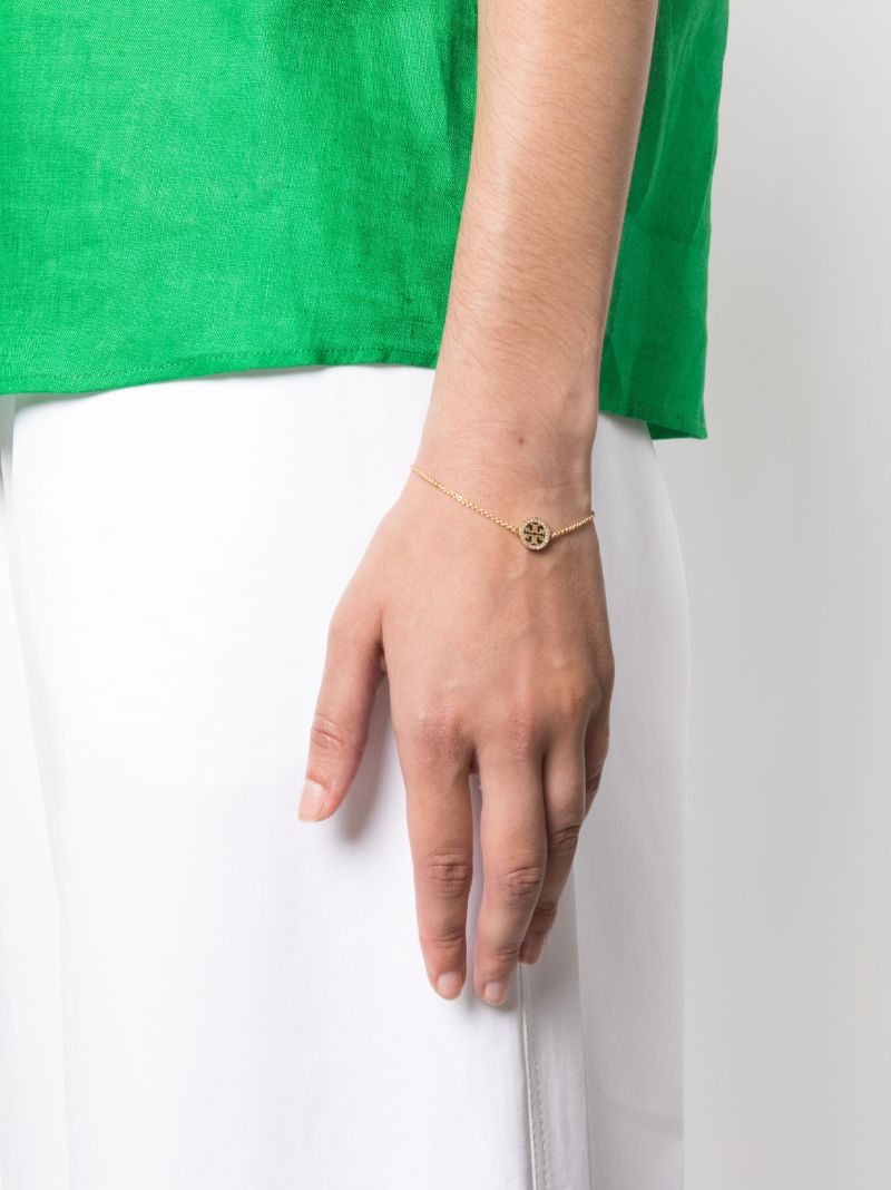 Gold Tone Miller Crystal Bracelet