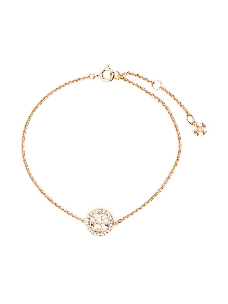 Gold Tone Miller Crystal Bracelet