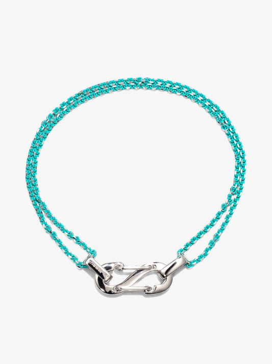18k White Gold Romy Chain Bracelet