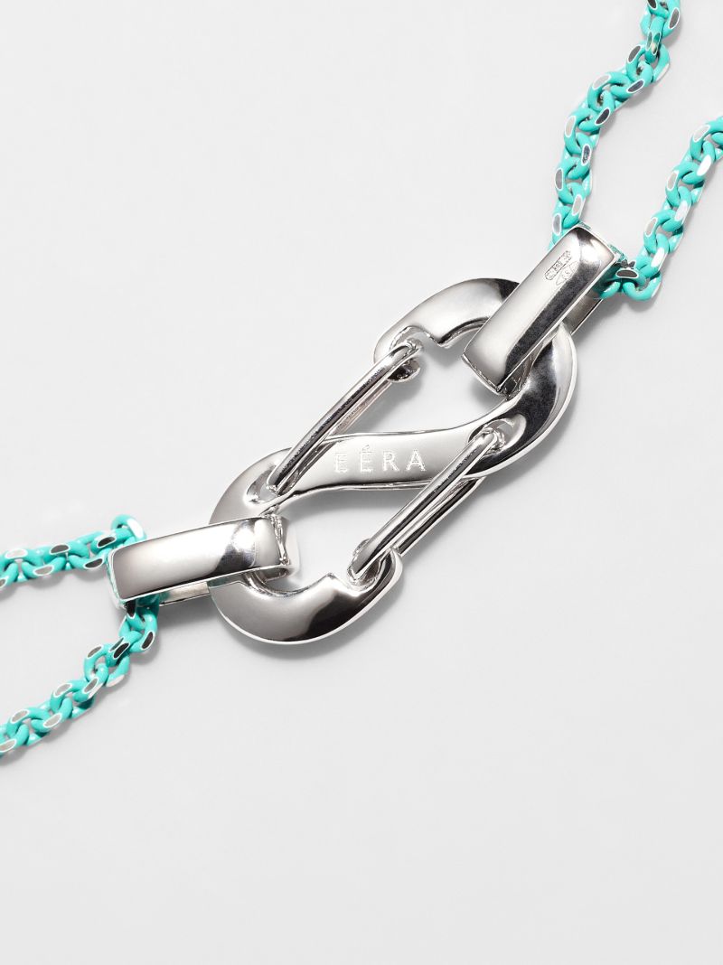 18k White Gold Romy Chain Bracelet