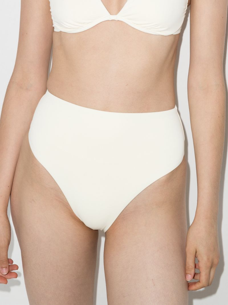 White Poppy Bikini Bottoms