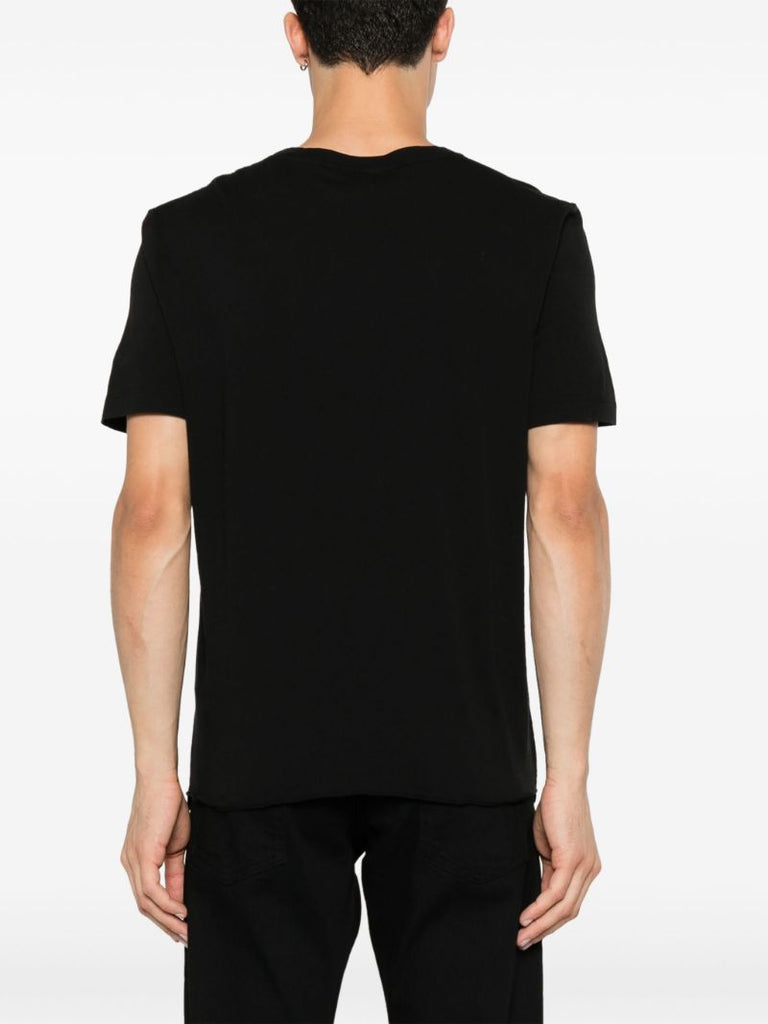 Black Cotton T-shirt